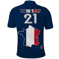 Custom France Rooster Les Bleus Football Polo Shirt - Wonder Print Shop