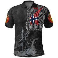 Viking Clothing Viking Norway Drakkar Polo Shirt RLT12 - Wonder Print Shop