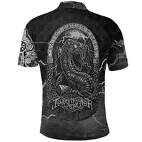 Viking Clothing Thor and Jormungand Polo Shirt RLT12 - Wonder Print Shop