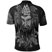 Viking Clothing Viking Odin Raven Tattoo Style Special Version Polo Shirt RLT12 - Wonder Print Shop