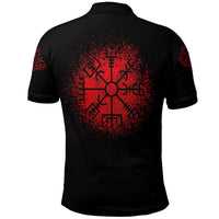 Viking Viking Raven Vegvisir Polo Shirt RLT12 - Wonder Print Shop