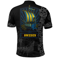 Viking Clothing Viking Drakkar Sweden Warship Polo Shirt RLT12 - Wonder Print Shop