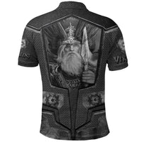 Viking Clothing Armor 3D Style Viking Odin Tattoo Polo Shirt RLT12 - Wonder Print Shop