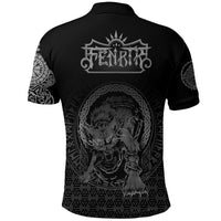 Viking Clothing Viking Fenrir Norse 3D Tattoo Polo Shirt RLT12 - Wonder Print Shop
