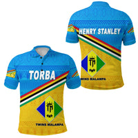 Henry Stanley Torba Province Polo Shirt Vanuatu Pattern Traditional Style NO.1 LT8 - Wonder Print Shop