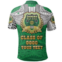 Custom Saineha Tonga Polo Shirt Polynesian tattoo Class of LT16 - Wonder Print Shop