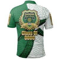 Custom Saineha Tonga Polo Shirt Coconut Tree Style Class of LT16 - Wonder Print Shop