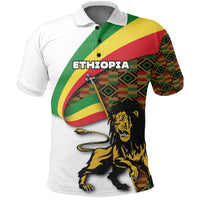 Custom Ethiopia Polo Shirt Model Style LT16 - Wonder Print Shop