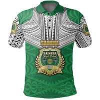 Custom Saineha Tonga Polo Shirt Polynesian tattoo Class of LT16 - Wonder Print Shop