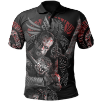 Viking Polo Shirt Floki Combatant RLT12 - Wonder Print Shop