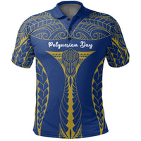 Custom Polynesian Day Polo Shirt Elegant Style LT16 - Wonder Print Shop