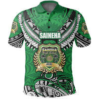 Custom Saineha Tonga Polo Shirt Polynesian Style Class of 2010 LT16 - Wonder Print Shop