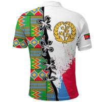 Eritrea Special Knot Polo Shirt African Pattern Version White LT13 - Wonder Print Shop