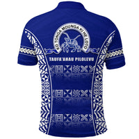 Taufaahau Pilolevu Polo Shirt Ngatu Tongan LT13 - Wonder Print Shop