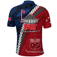F.A.S.T Samoa Polo Shirt Polynesian LT13 - Wonder Print Shop