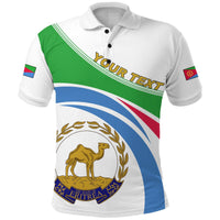 Custom Eritrea Map And Polo Shirt Coat Of Arms LT13 - Wonder Print Shop