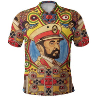 Ethiopia Polo Shirt Haile Selassie I LT13 - Wonder Print Shop