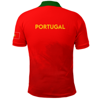 Portugal Polo Shirt Football 2022 LT2 - Wonder Print Shop