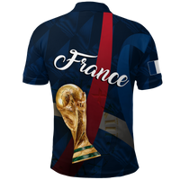 Custom France Polo Shirt Football 2022 LT2 - Wonder Print Shop