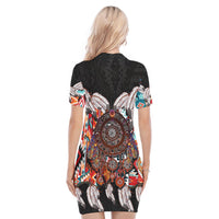 native-american-polo-dress-native-patterns-dreamcatcher