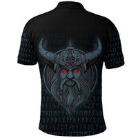 Viking Polo Shirt Odin Angry RLT12 - Wonder Print Shop