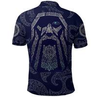 Custom Viking Polo Shirt Odin God Tattoo RLT12 - Wonder Print Shop