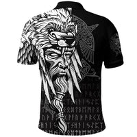 Viking Polo Shirt Odin Raven and Fenrir On Hand RLT12 - Wonder Print Shop