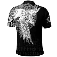 Viking Polo Shirt Mystical Raven Tattoo Special RLT12 - Wonder Print Shop
