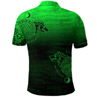 Viking Polo Shirt, Skoll and Hati RLT12 - Wonder Print Shop