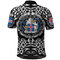 Viking Polo Shirt Iceland Viking Pattern RLT12 - Wonder Print Shop