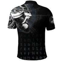 Viking Polo Shirt Warrior Tattoo 3D RLT12 - Wonder Print Shop