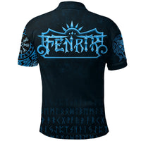 Viking Polo Shirt, Fenrir Wolf RLT12 - Wonder Print Shop