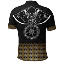 Viking Polo Shirt Armor Odin RLT12 - Wonder Print Shop