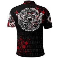 Viking Polo Shirt, Raven Blood RLT12 - Wonder Print Shop