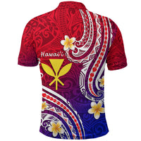 Hawaii Polo Shirt Polynesian Line Style - Wonder Print Shop