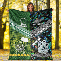 new-zealand-and-cook-islands-premium-blanket-together-paua-shell