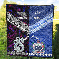 New Zealand and Samoa Premium Quilt Together Purple LT8 - Wonder Print Shop