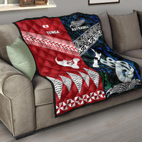New Zealand and Tonga Premium Quilt Together Blue LT8 - Wonder Print Shop