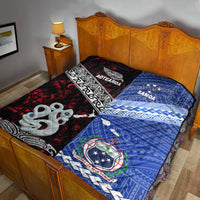 New Zealand and Samoa Premium Quilt Together Red LT8 - Wonder Print Shop