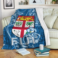 fiji-premium-blanket-tapa-patterns-blue-style