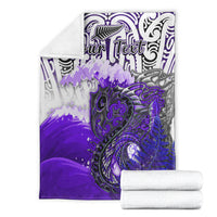custom-personalised-manaia-maori-premium-blanket-fern-aotearoa-purple-waves-lt13