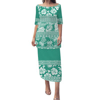 polynesian-puletasi-dress-hibiscus-tropical-leaves-pattern-ver03