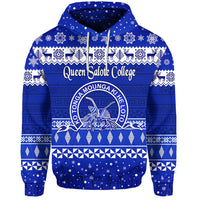 Custom Queen Salote College Christmas Hoodie Simple Style LT8 - Wonder Print Shop