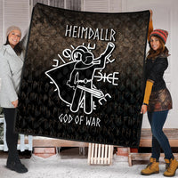 Wonder Print Shop Quilt - Heimdallr God Of War Quilt RLT12 - Wonder Print Shop