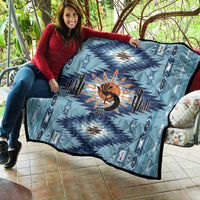 Native American Premium Quilt Kokopelli Mix Navajo Pattern - Wonder Print Shop