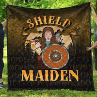 Viking Quilt - ShieldMaiden Quilt RLT12 - Wonder Print Shop