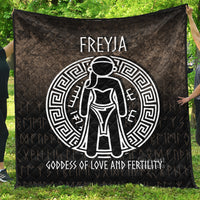 Wonder Print Shop Quilt - Freyja the Goddess of Love and Fertility Quilt RLT12 - Wonder Print Shop