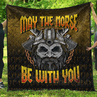 Viking Quilt - May The Norse Be With You Quilt RLT12 - Wonder Print Shop