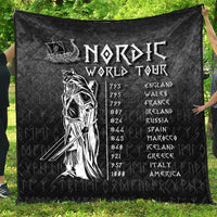 Viking Quilt - Nordic World Tour Quilt RLT12 - Wonder Print Shop