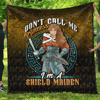 Viking Quilt - Im A Shield Maiden Quilt RLT12 - Wonder Print Shop